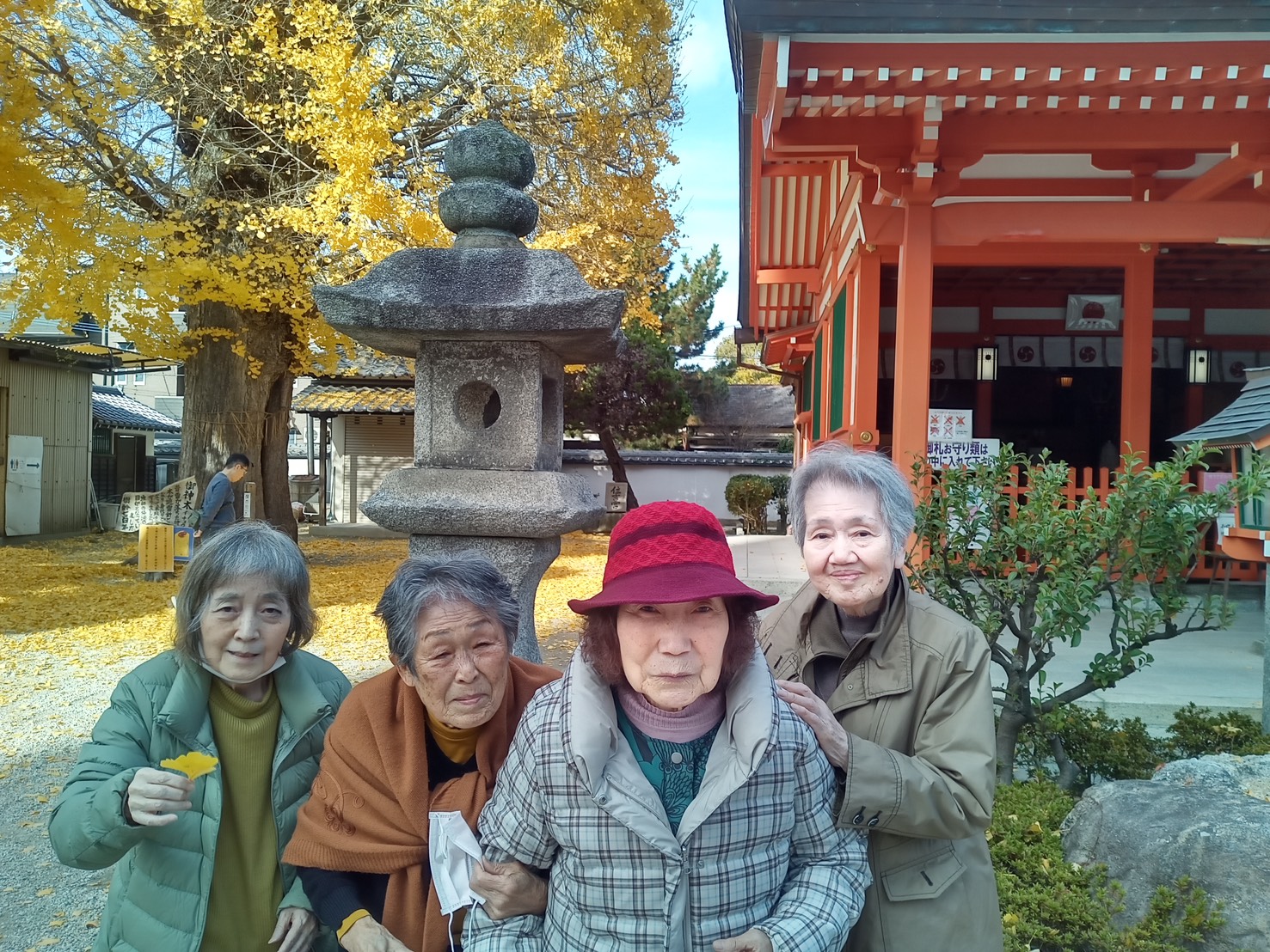 利用者さんの笑顔