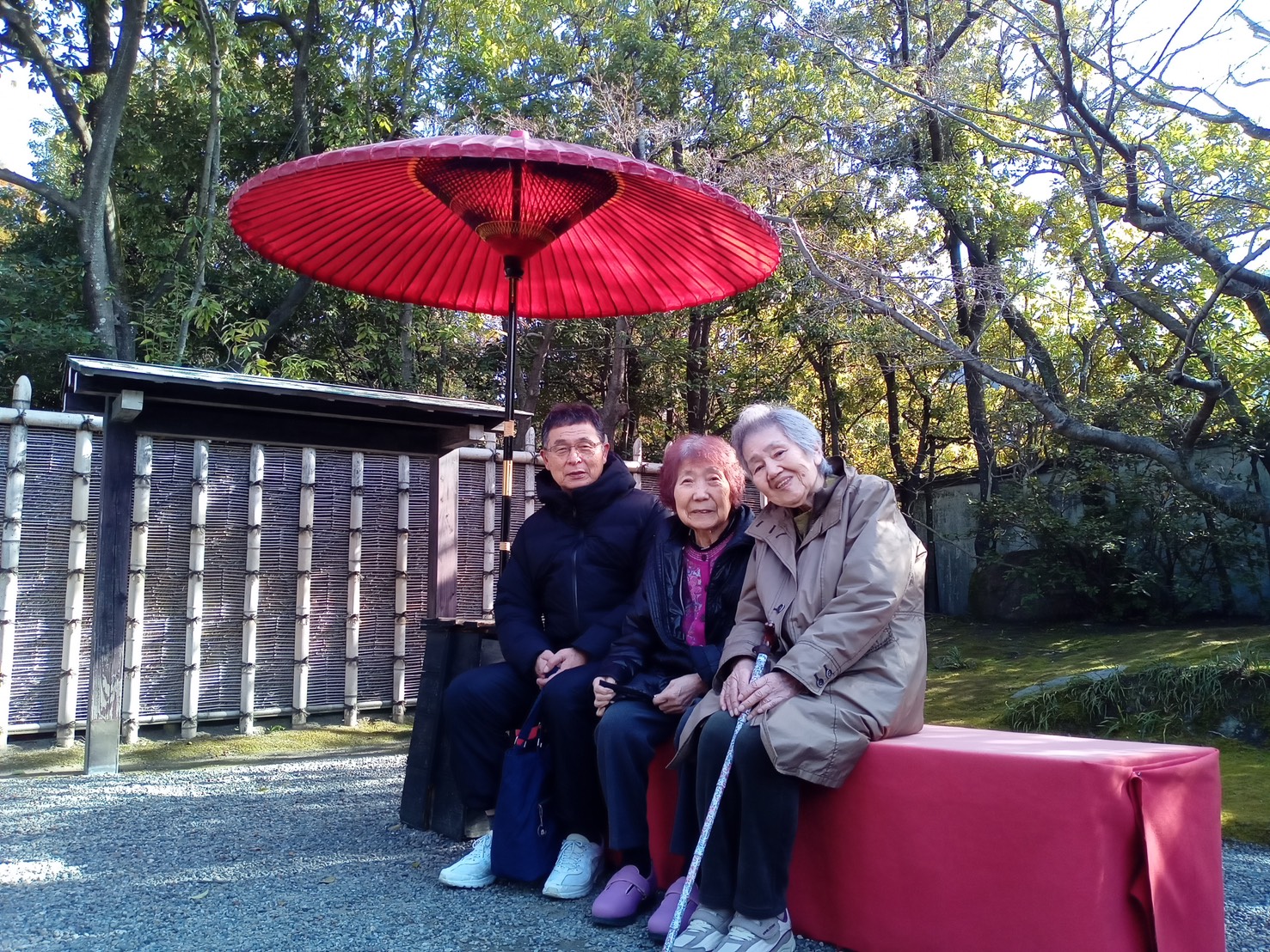 利用者さんの笑顔