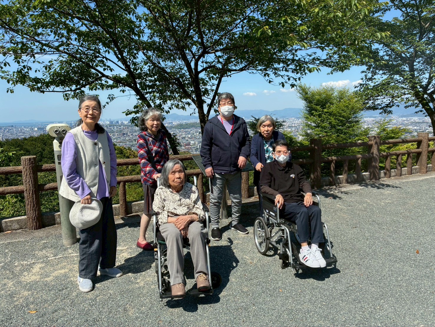 利用者さんの笑顔