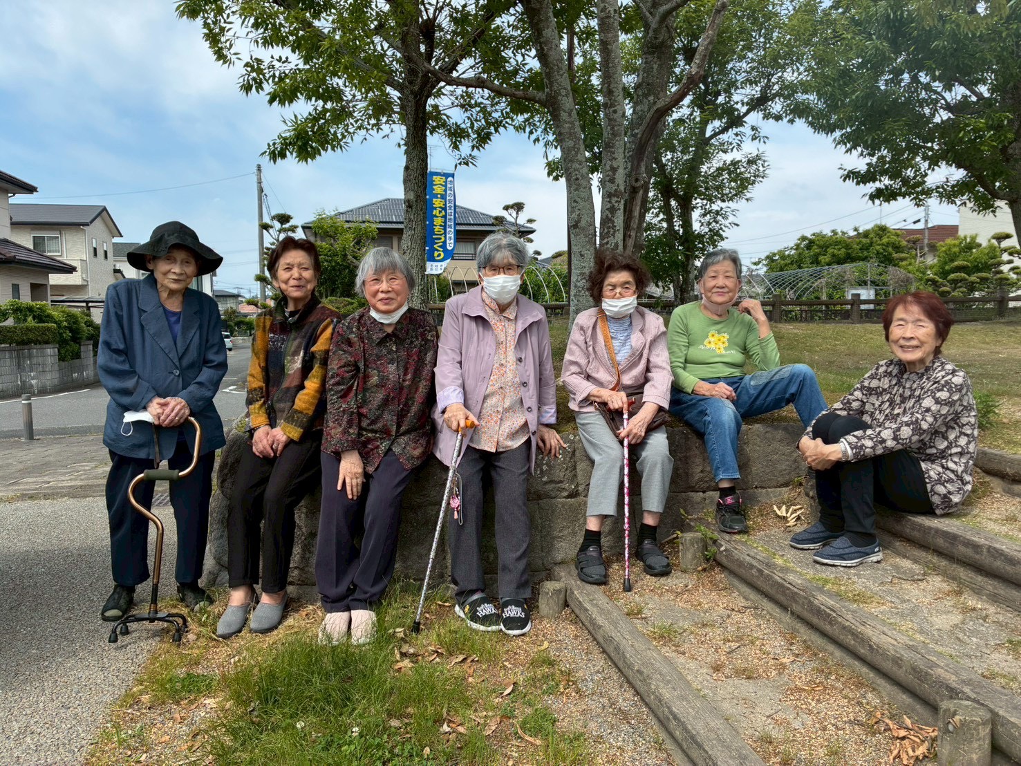 利用者さんの笑顔