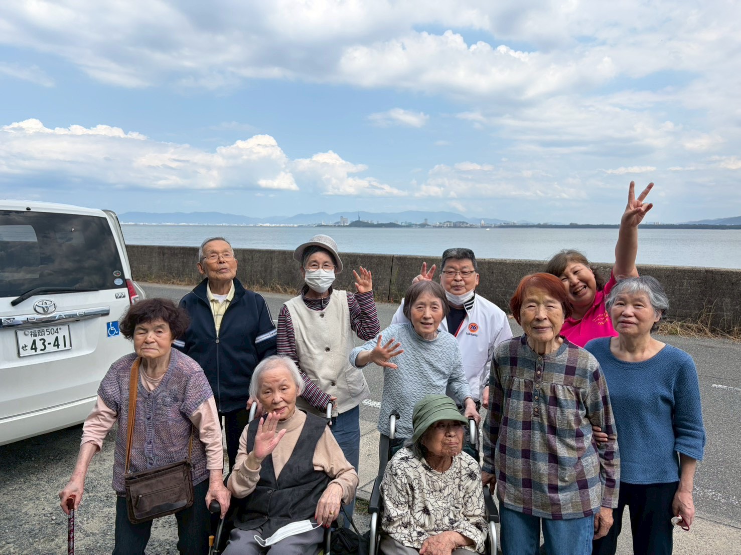 利用者さんの笑顔