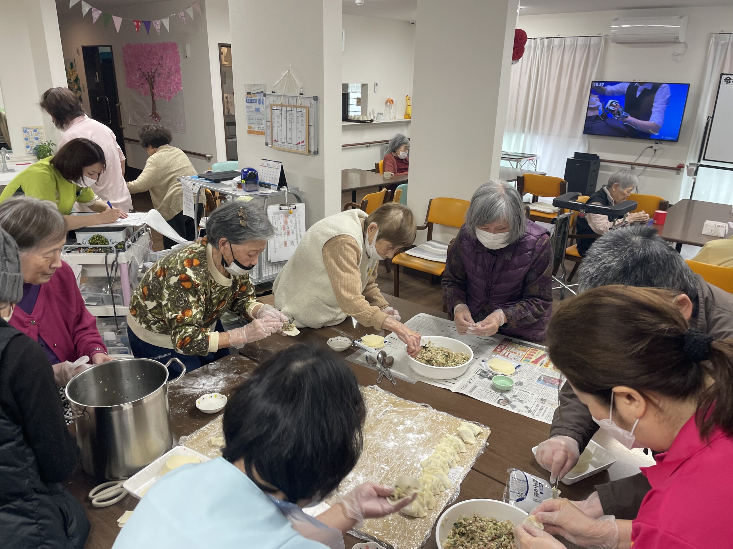利用者さんの笑顔